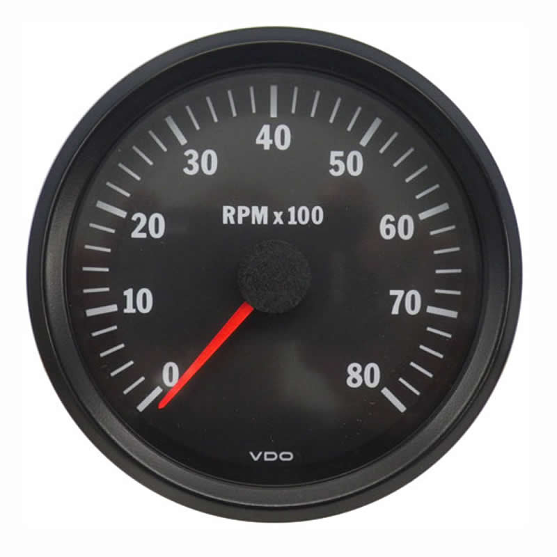 Vdo Tachometers Vdo Cockpit Vision Tachometer Rpm Mm V Vdo